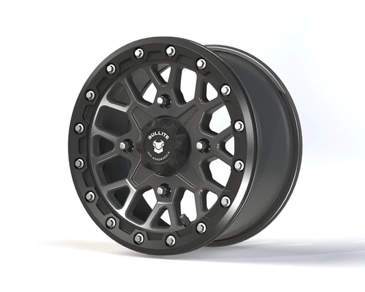 Bullite Wheels BT-05 RIDER UTV Beadlock Wheel Satin Black BULLITE WHEELS