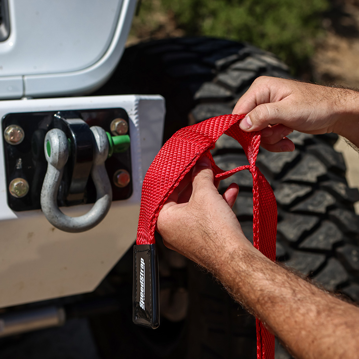 SpeedStrap 2″ Big Daddy Weavable Recovery Tow Strap