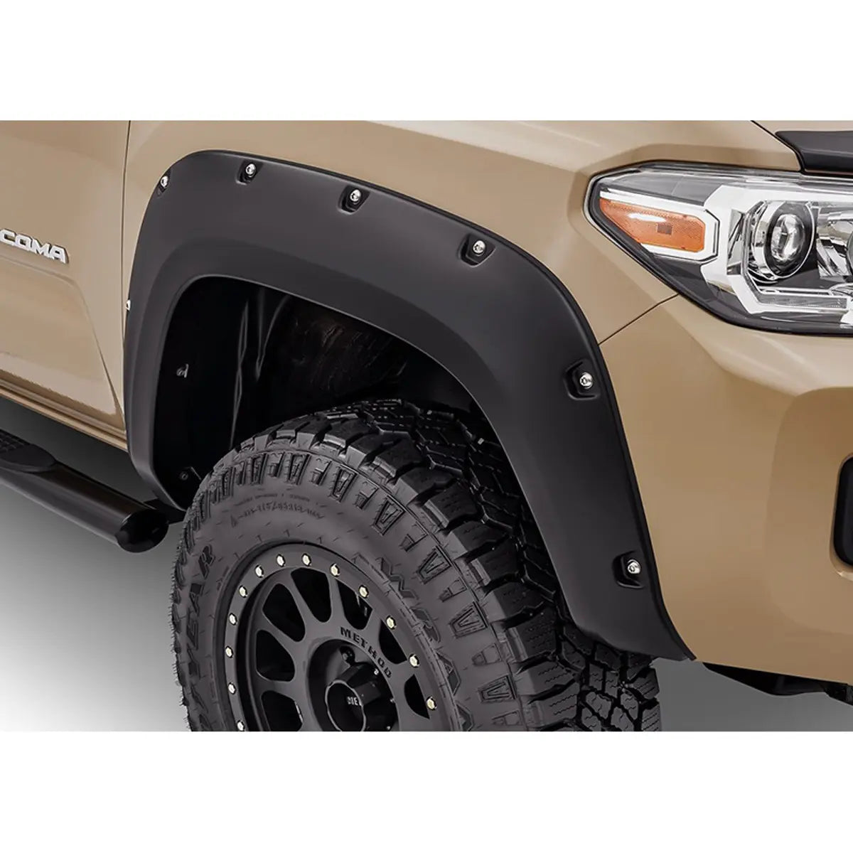 BUSHWACKER - FENDER FLARES POCKET STYLE 4PC Front and Rear 2016-2020 Tacoma-Fender Flairs-Bushwacker-Pivotal Motorsports