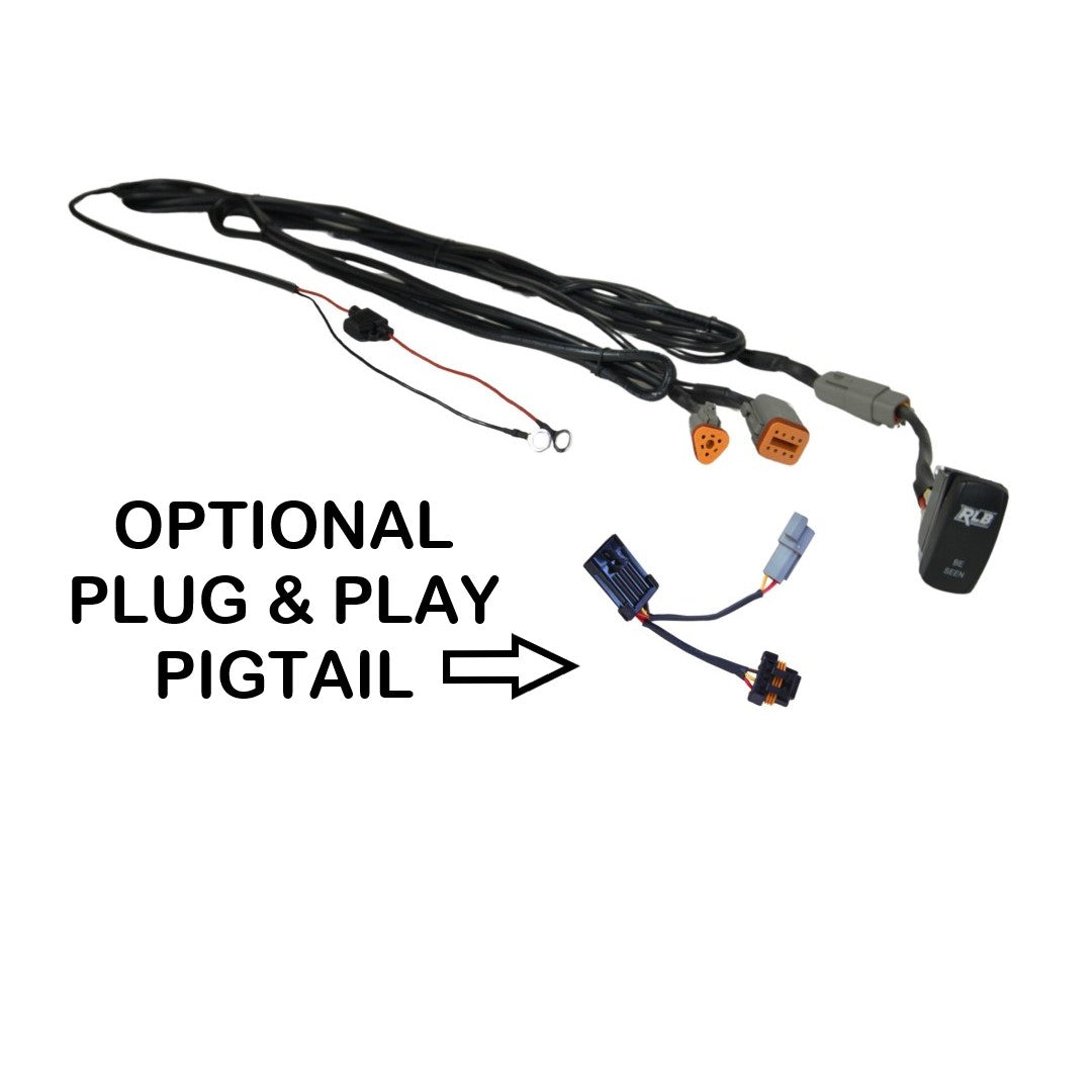 Dual 6" Chase Lights - Tecate Split RLB Motorports RLB Motorsports
