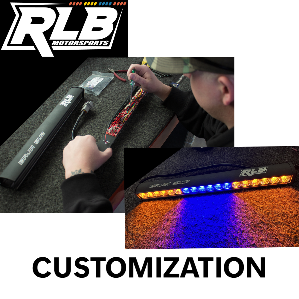 Rear Light Bar Customization Service RLB Motorsports