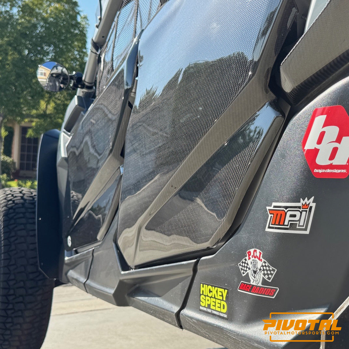 Can-AM Maverick X3 Doors - 2 and 4 door - Carbon Fiber Pivotal Motorsports