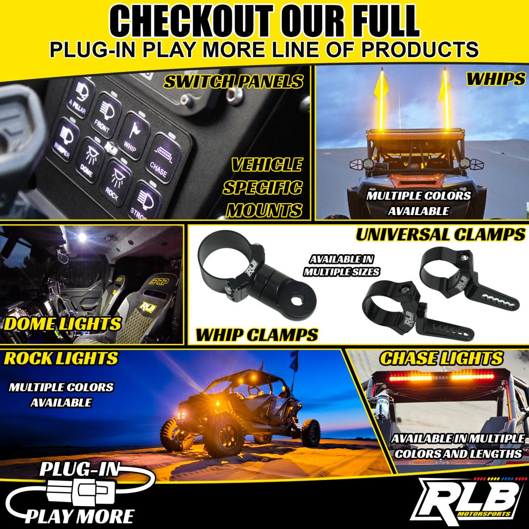 Polaris Xpedition Chase Light - Dual Color (BLUE/WHITE) RLB Motorsports