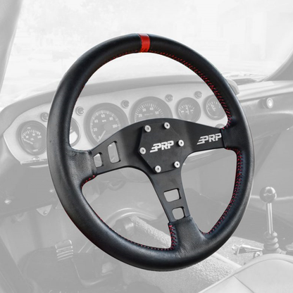 Flat Steering Wheel – Leather