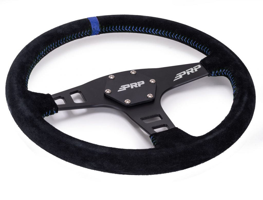 Flat Steering Wheel – Suede