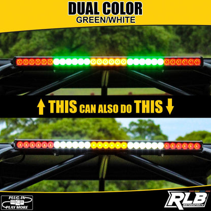 Polaris Ranger XD 1500 LED Chase Light - Dual Color (GREEN/WHITE) RLB Motorsports