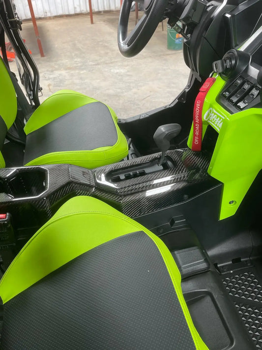 Honda Talon Carbon Fiber Center Console-Carbon Fiber-Pivotal Motorsports-Pivotal Motorsports