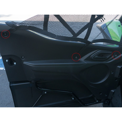 Mesh Window Nets for Kawasaki KRX & KRX 4 (Front)