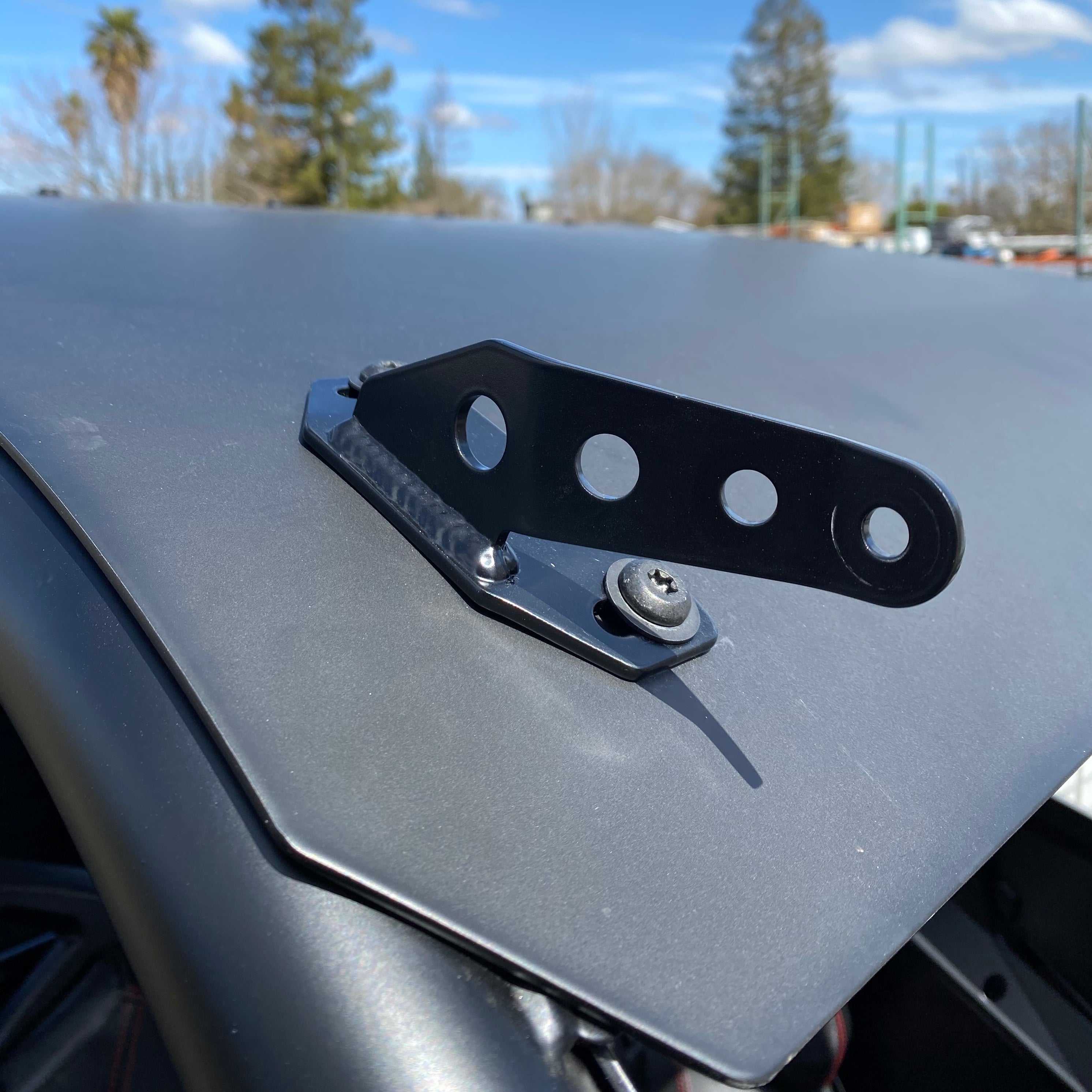 Polaris RZR Turbo R Light Bar Brackets – Pivotal Motorsports
