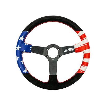 New Glory Deep Dish Steering Wheel – Suede