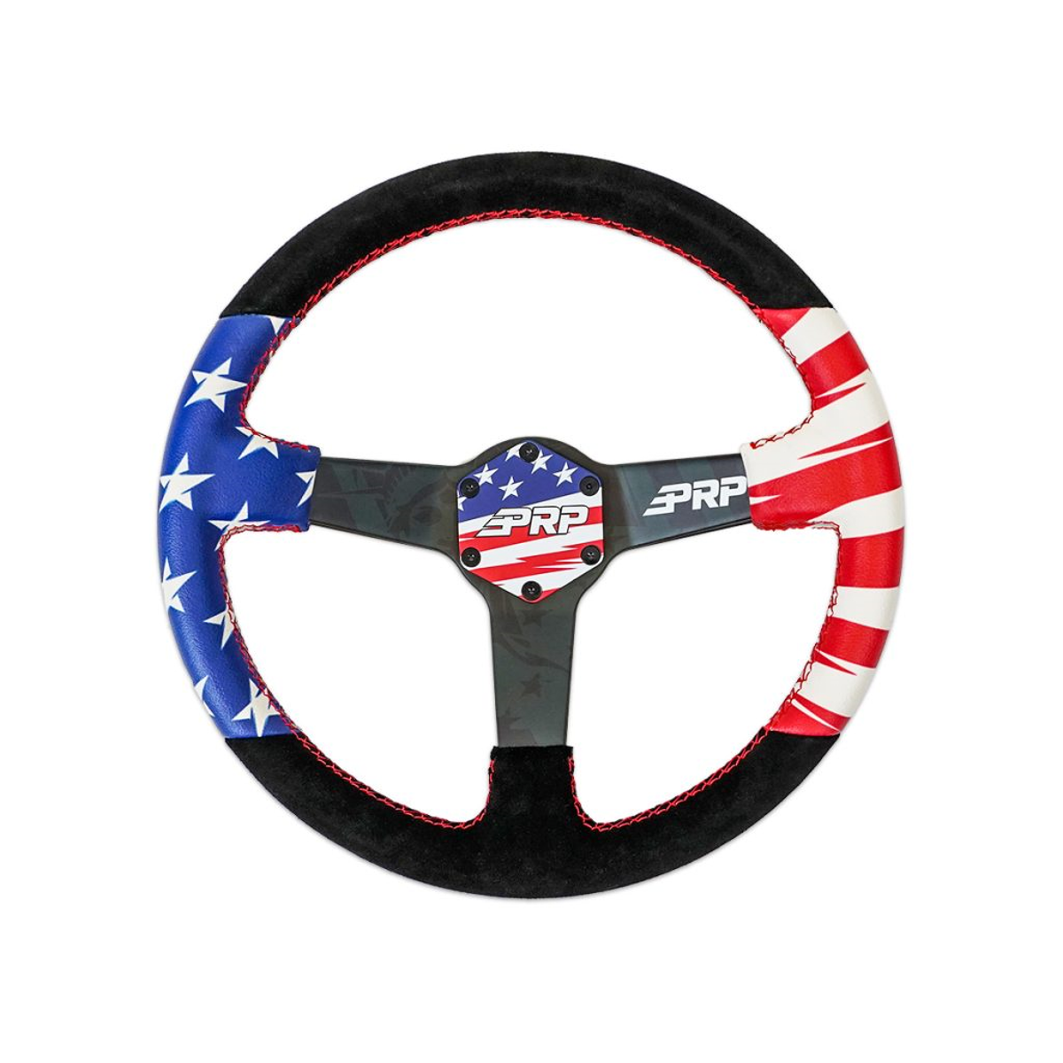 New Glory Deep Dish Steering Wheel – Suede