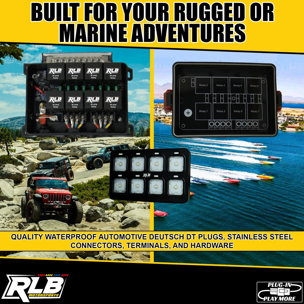 PRO8 Switch Panel RLB Motorsports