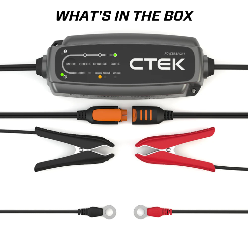 CTEK CT5 Powersport 2.3A  Wet / AGM / Lithium 12v