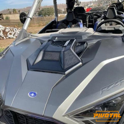 Polaris 20-24 Pro R Hood - Carbon Fiber-Carbon Fiber-Pivotal Motorsports-Pivotal Motorsports