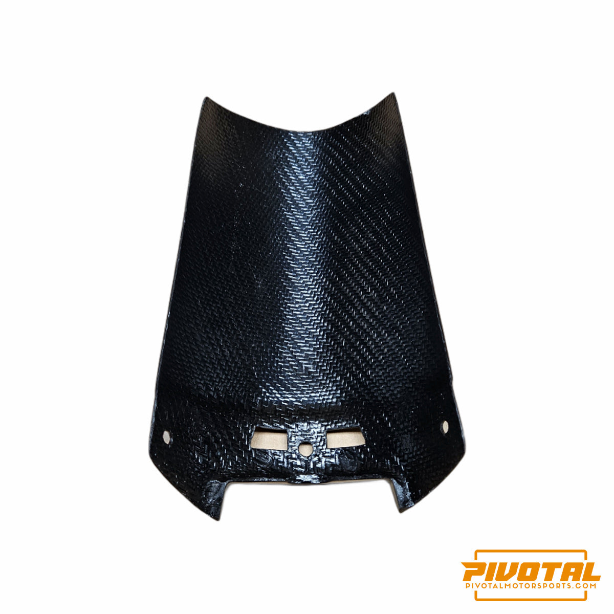 Polaris Pro R Rear Shock Guard - Carbon Fiber-Shock Guards-Pivotal Motorsports-Pivotal Motorsports