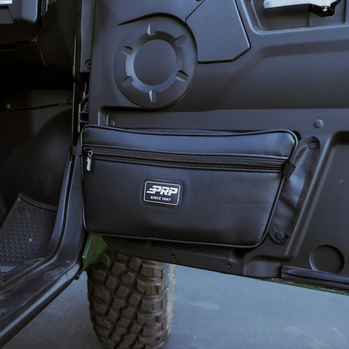 Yamaha Wolverine RMAX Front Door Bags (Pair) and Front Shoulder Pads -BUNDLE