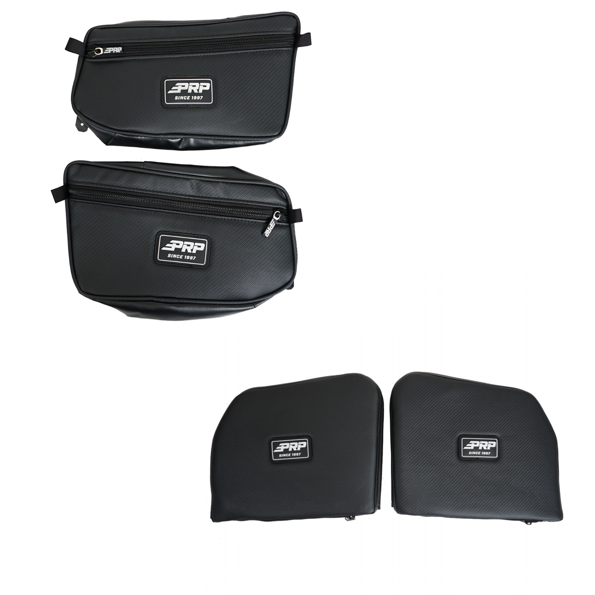 Yamaha Wolverine RMAX4 Rear Door Bags (Pair) and Rear Shoulder Pads -BUNDLE