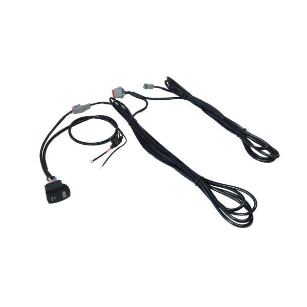 Chase Light Wire Harness with Rocker Switch RLB Motorsports