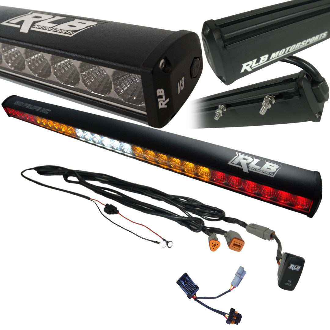 Polaris RZR LED Chase Light - San Felipe (Amber/White) RLB Motorsports