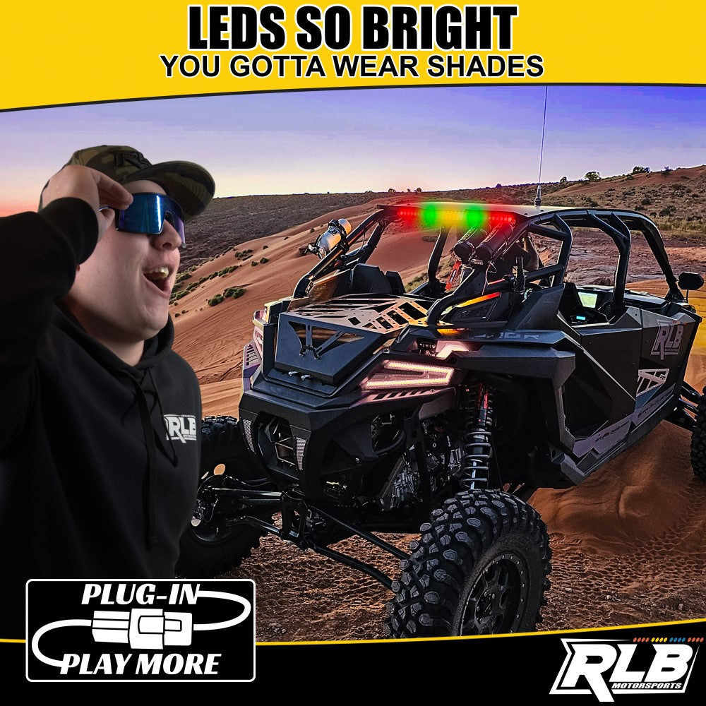 Polaris Xpedition Chase Light - Dual Color (GREEN/WHITE) RLB Motorsports