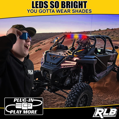 Can-Am Maverick Sport LED Chase Light - Dual-Color (BLUE/WHITE) RLB Motorsports