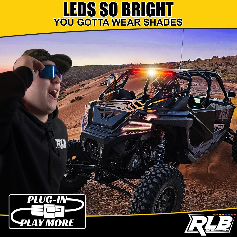 Kawasaki Teryx H2 Chase Light - San Felipe (Amber/White) RLB Motorsports