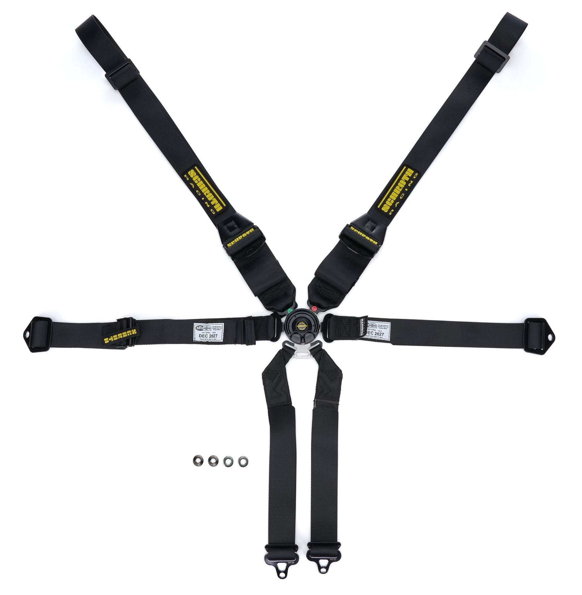 Harness 6pt Profi 3 Pull -Up Lap RH Hans Shldr SCHROTH RACING