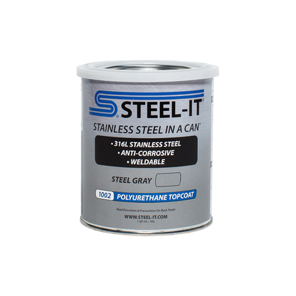 Steel Gray Polyurethane Case 6 x 1 Quart