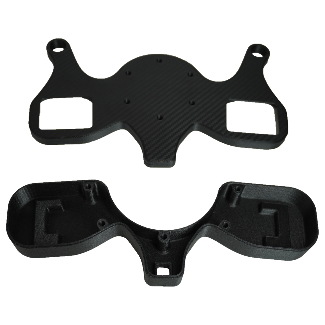Polaris Pro Steering Button Mount - Adapt IQ RLB Motorsports