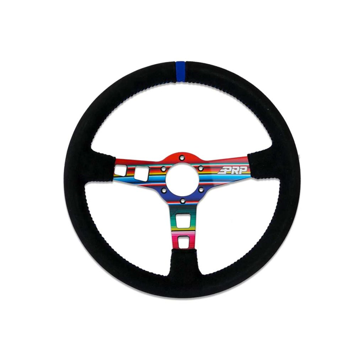 Suede Serape Deep Dish Steering Wheel