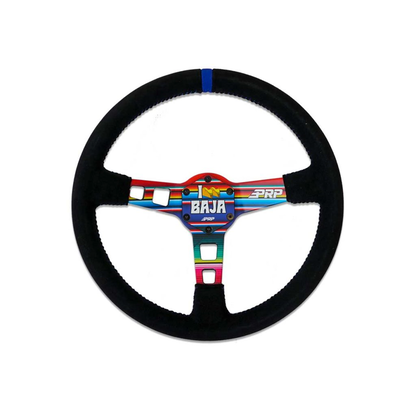 Suede Serape Deep Dish Steering Wheel