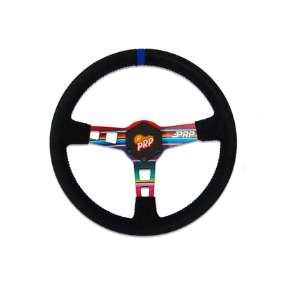 Suede Serape Deep Dish Steering Wheel