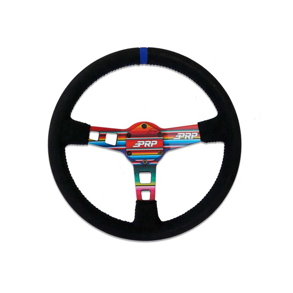 Suede Serape Deep Dish Steering Wheel