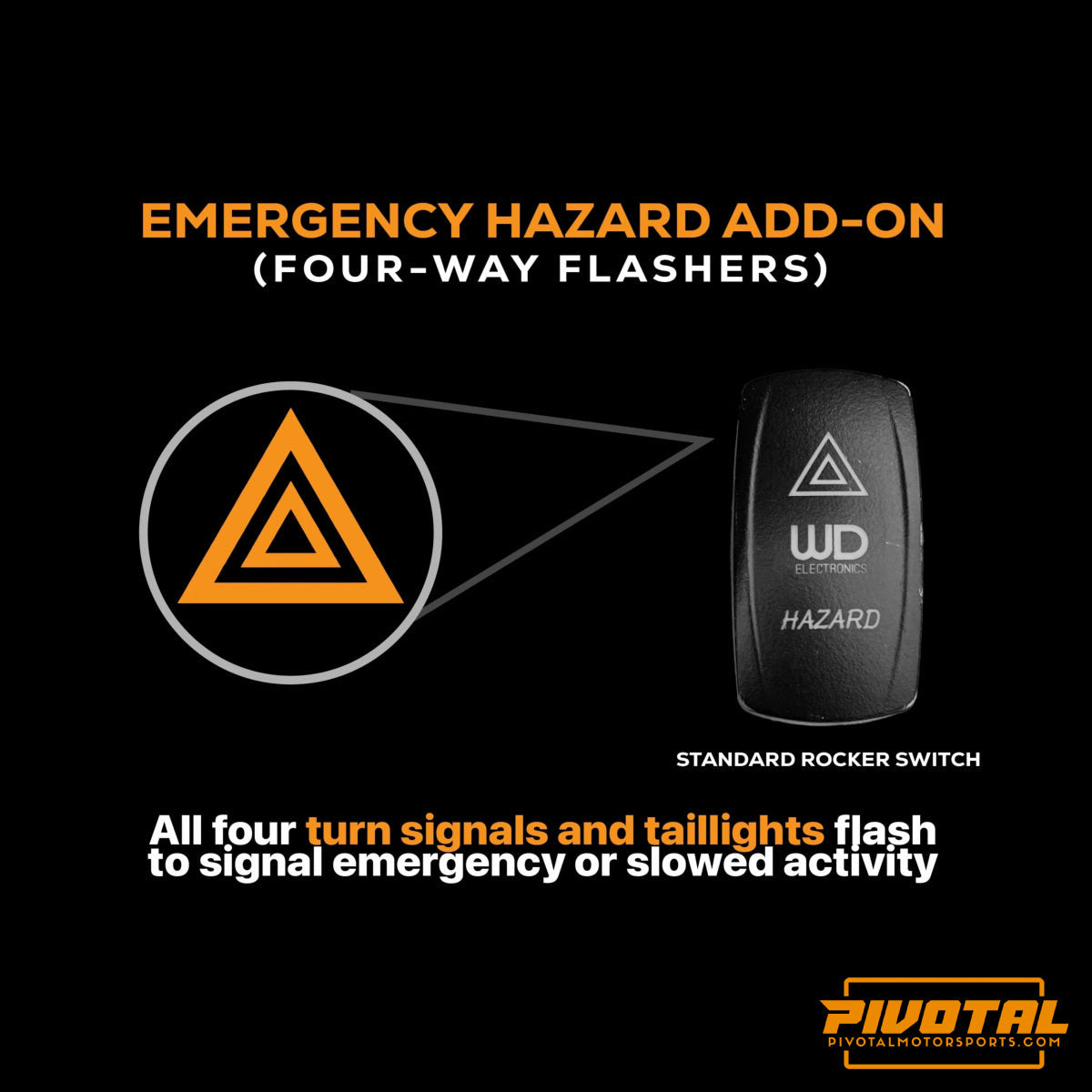 Can Am Defender - Street Legal Kit - Replacement Signature Lights WD Electronics