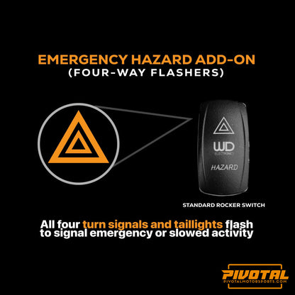 Can Am Defender - Street Legal Kit - Replacement Signature Lights WD Electronics