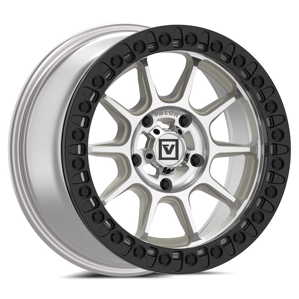 V18 Beadlock UTV Wheel Raw Machined - Valor Offroad