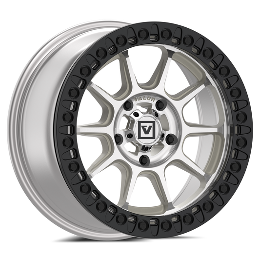 V18 Beadlock UTV Wheel Raw Machined - Valor Offroad