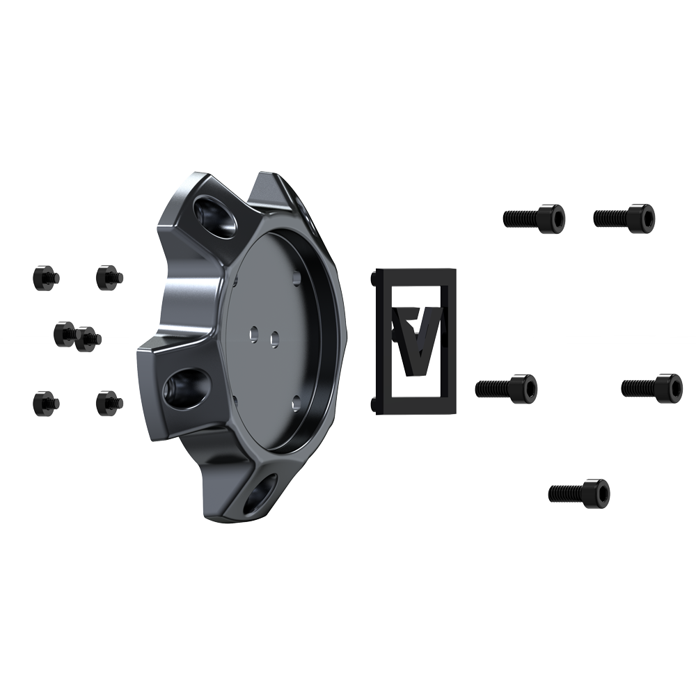 VCAP2 Center Cap Gunmetal - Valor Offroad