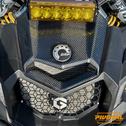 Can-Am 17-26 Maverick X3 Hood - Carbon Fiber Pivotal Motorsports