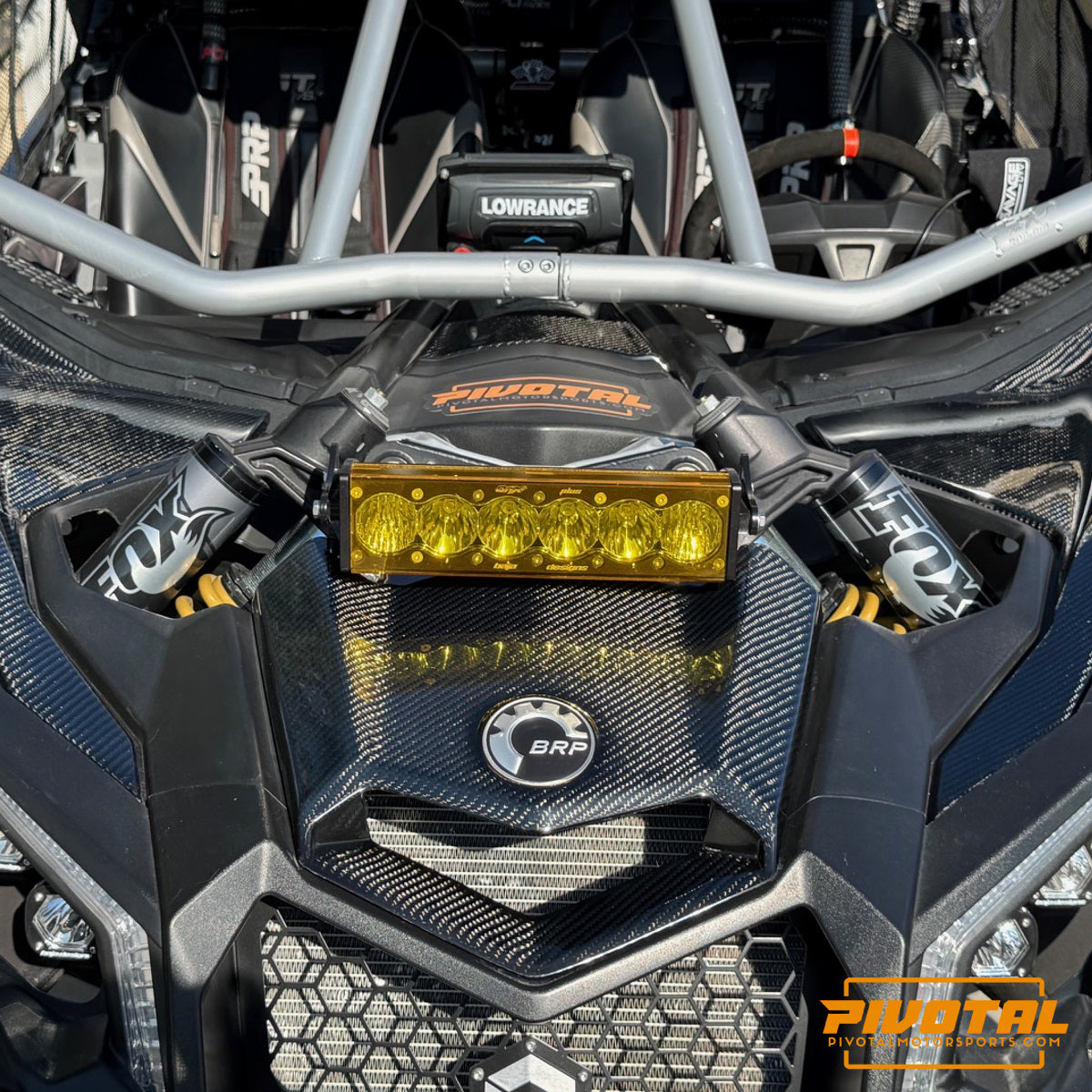Can-Am 17-26 Maverick X3 Hood - Carbon Fiber Pivotal Motorsports