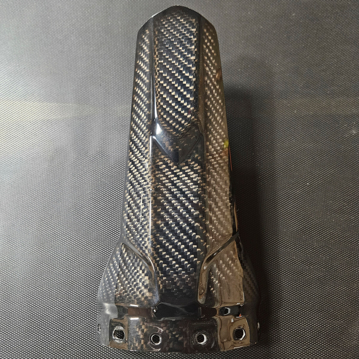 Can-Am X3 Rear Shock Guard - Carbon Fiber