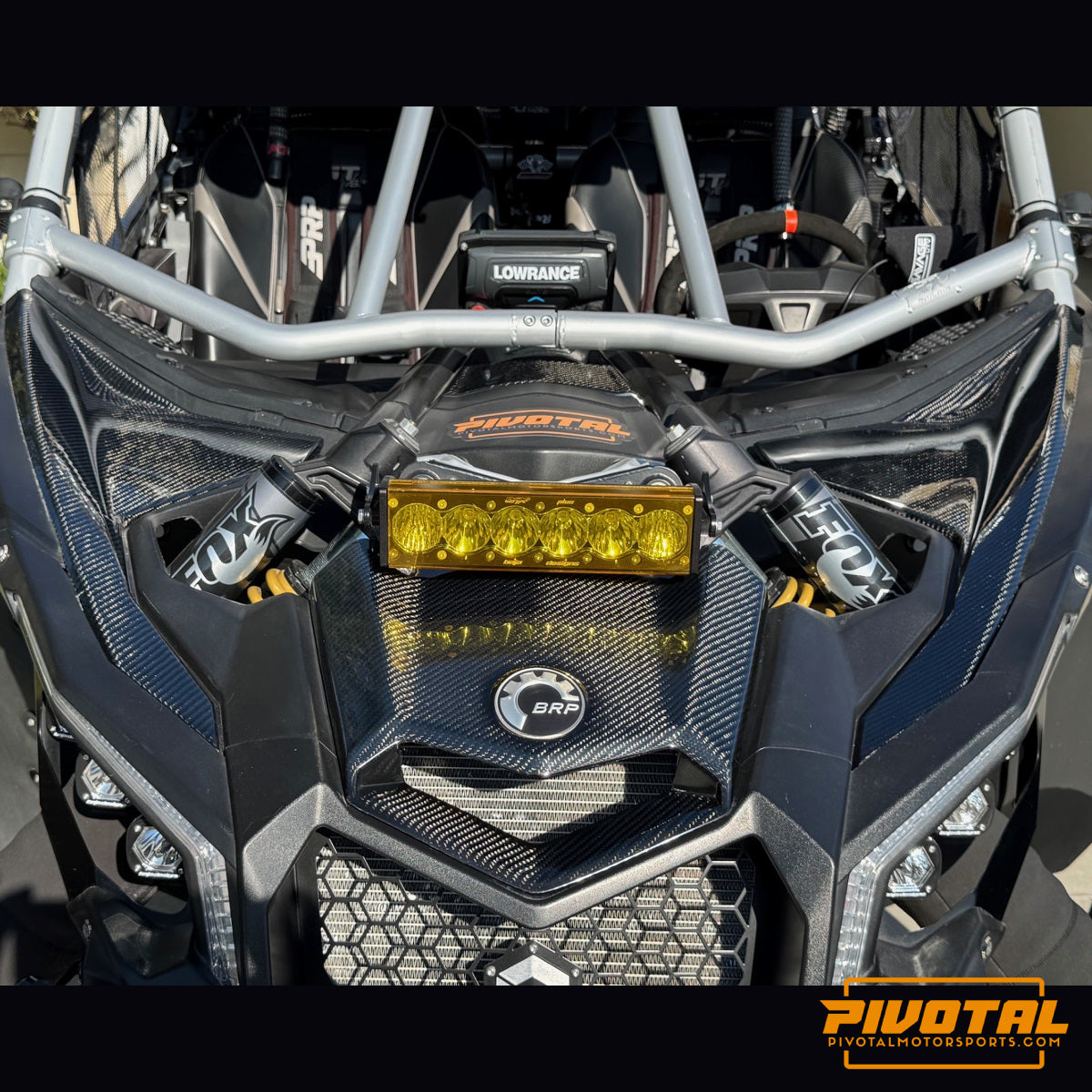 Can-Am 17-26 Maverick X3 Front Inner Fender - Carbon Fiber Pivotal Motorsports