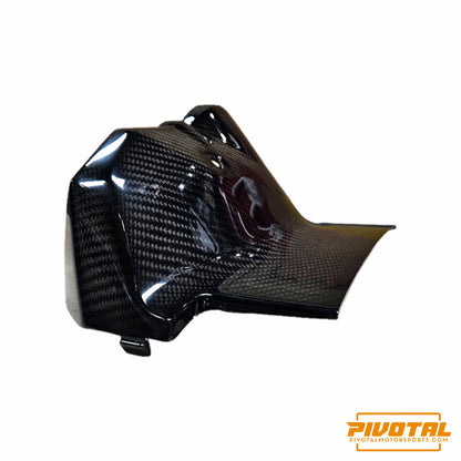 Yamaha YXZ1000R Gauge Hood - Carbon Fiber Pivotal Motorsports