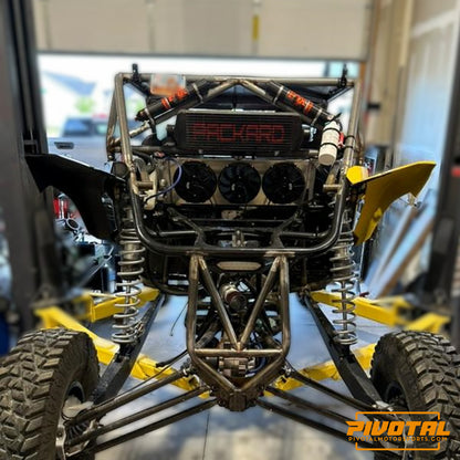 Yamaha YXZ1000R Carbon Fiber Wide Rear Fenders-Carbon Fiber-Pivotal Motorsports-Pivotal Motorsports