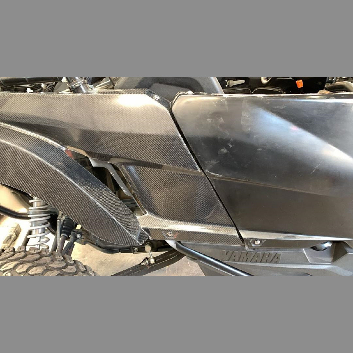 Yamaha YXZ1000R Carbon Fiber Wide Rear Fenders-Carbon Fiber-Pivotal Motorsports-Pivotal Motorsports