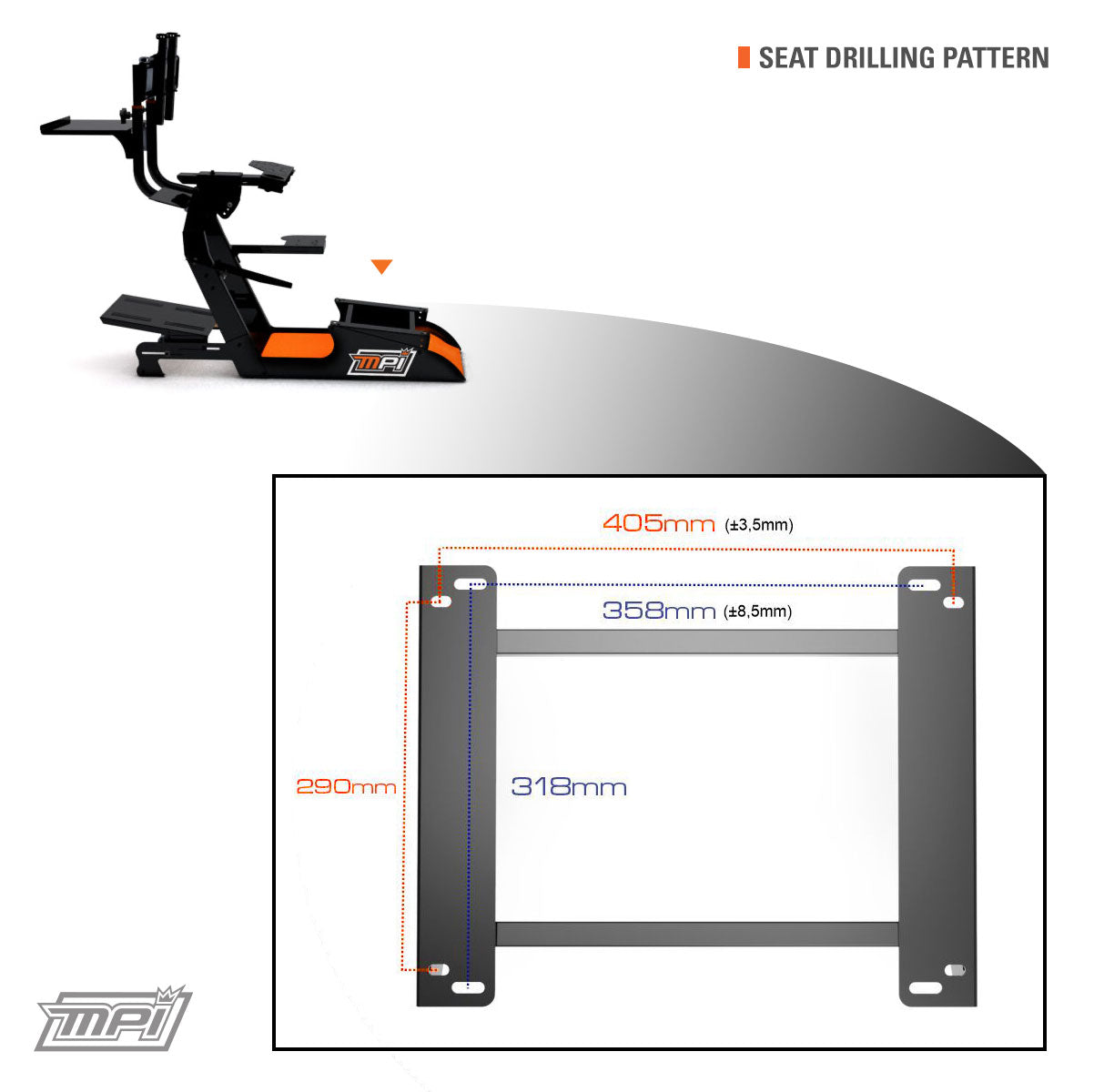 Simulator SimMax Chassis Only No Seat