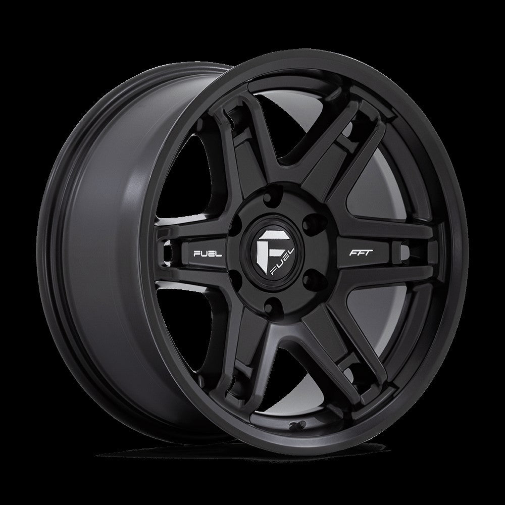 Fuel Wheels Slayer D836 17X8.5 6X5.5 MT-BLK 1MM - Matte Black-Truck Wheels-Fuel Wheels-Pivotal Motorsports