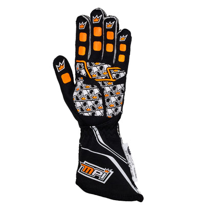 MPI Racing Gloves SFI 3.3/5 Black XS