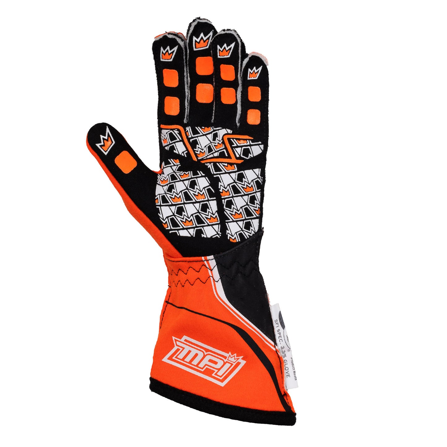 MPI Racing Gloves SFI 3.3/5 Orange Large