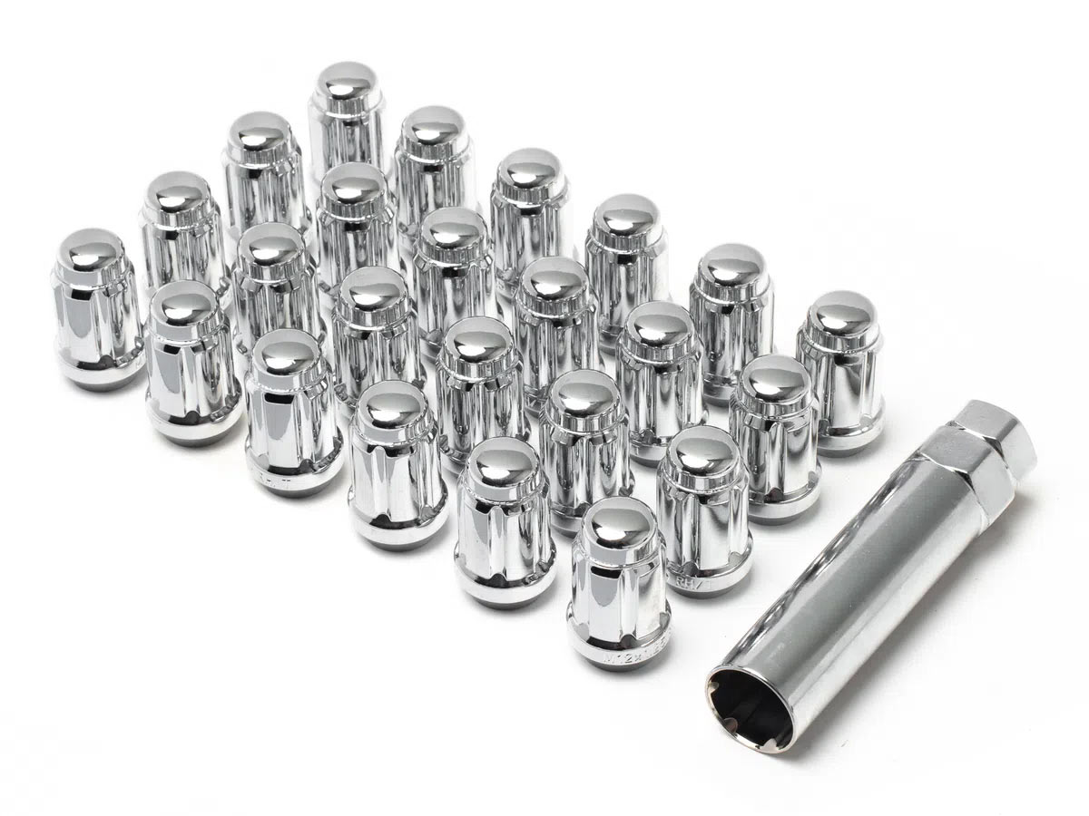 12x1.5 Lug Kit Chrome (6-Lug) - Valor Offroad
